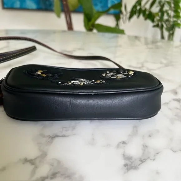 Coach X Disney Crossbody Pouch in Glove Calf Leather with Mickey Patches F59532 - Picture 6 of 16